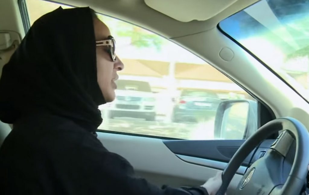SAUDI WOMEN DRIVE