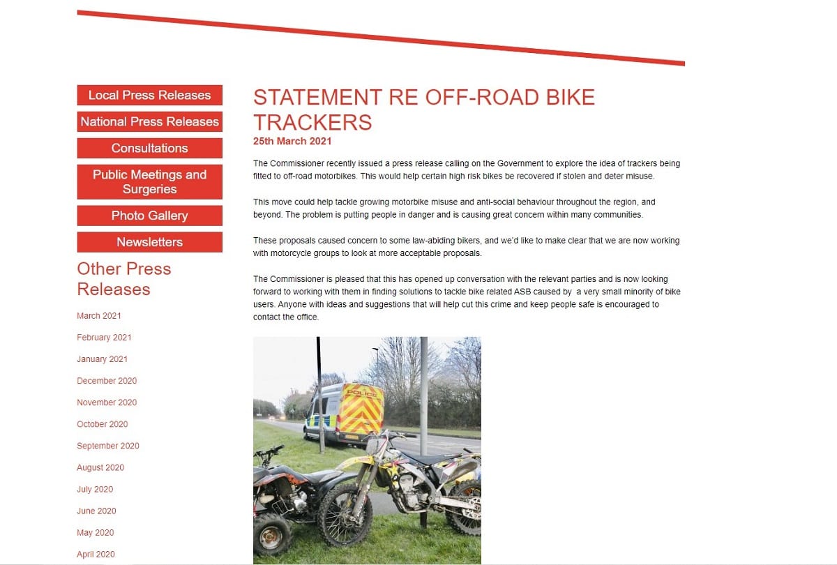 חיוב התקנת אמצעי מעקב לאופנועים