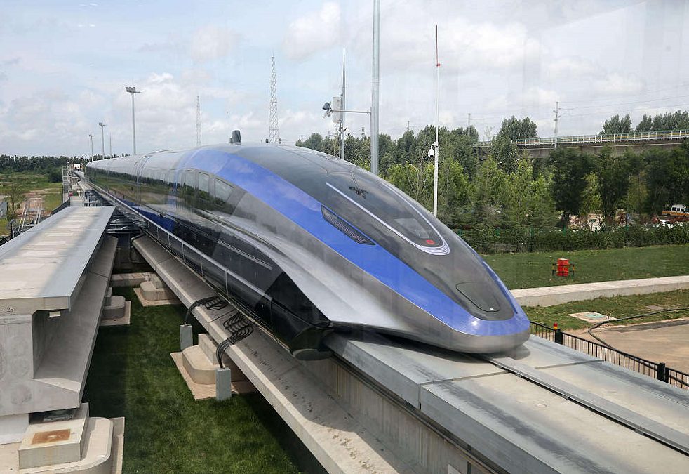 סין חשפה את הרכבת המהירה ביותר בעולם