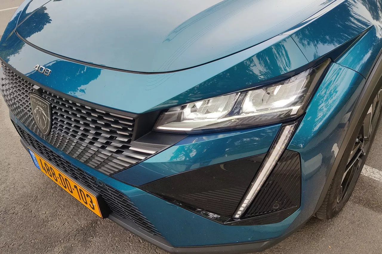 פיג'ו 408 במבחן דרכים