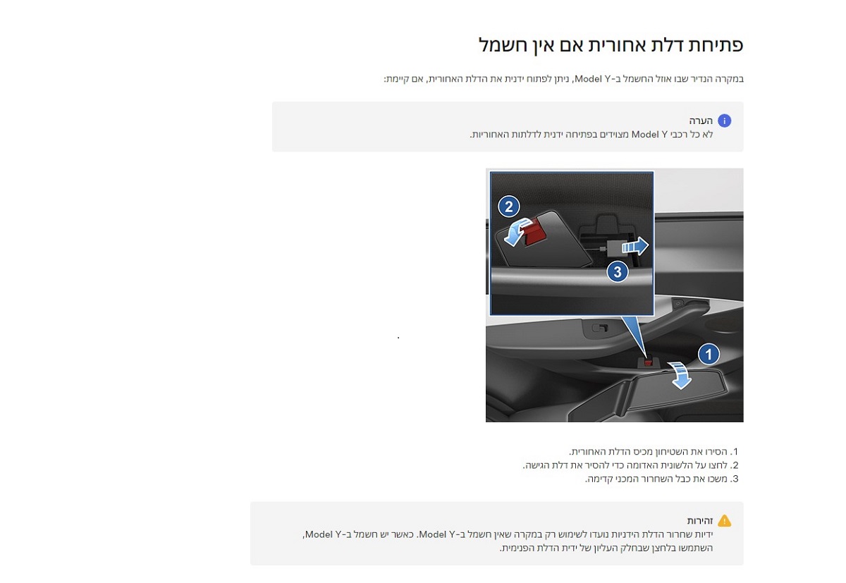 לכודים בטסלה: האם נעילת הדלתות של טסלה מסכנת חיים?