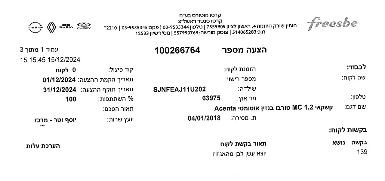 קרסו מוטורס, "פריסבי", מציגים: איבדנו את הבושה