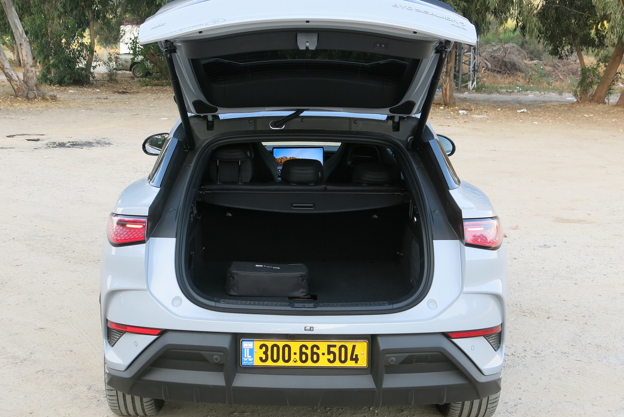 BYD סיליאון 7 במבחן ישראלי