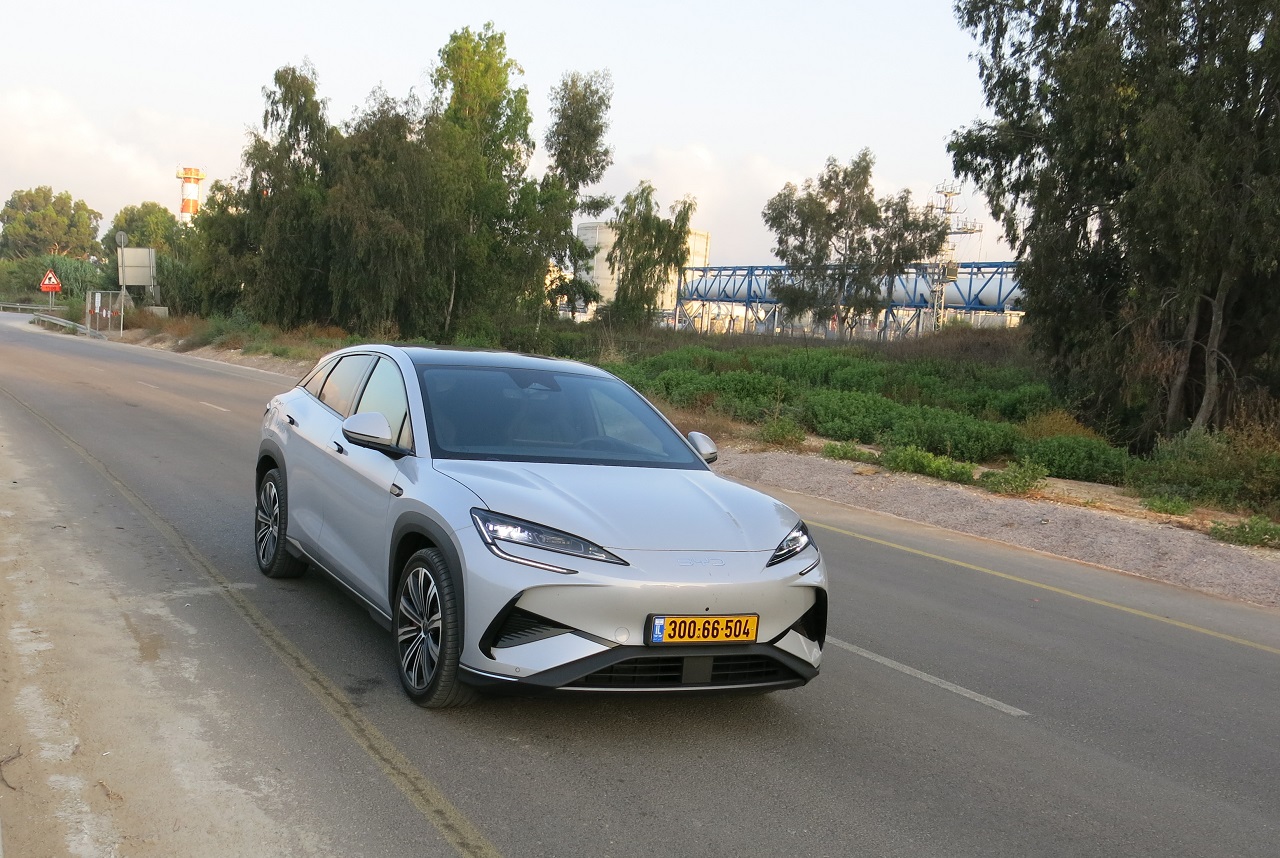 BYD סיליאון 7 במבחן ישראלי