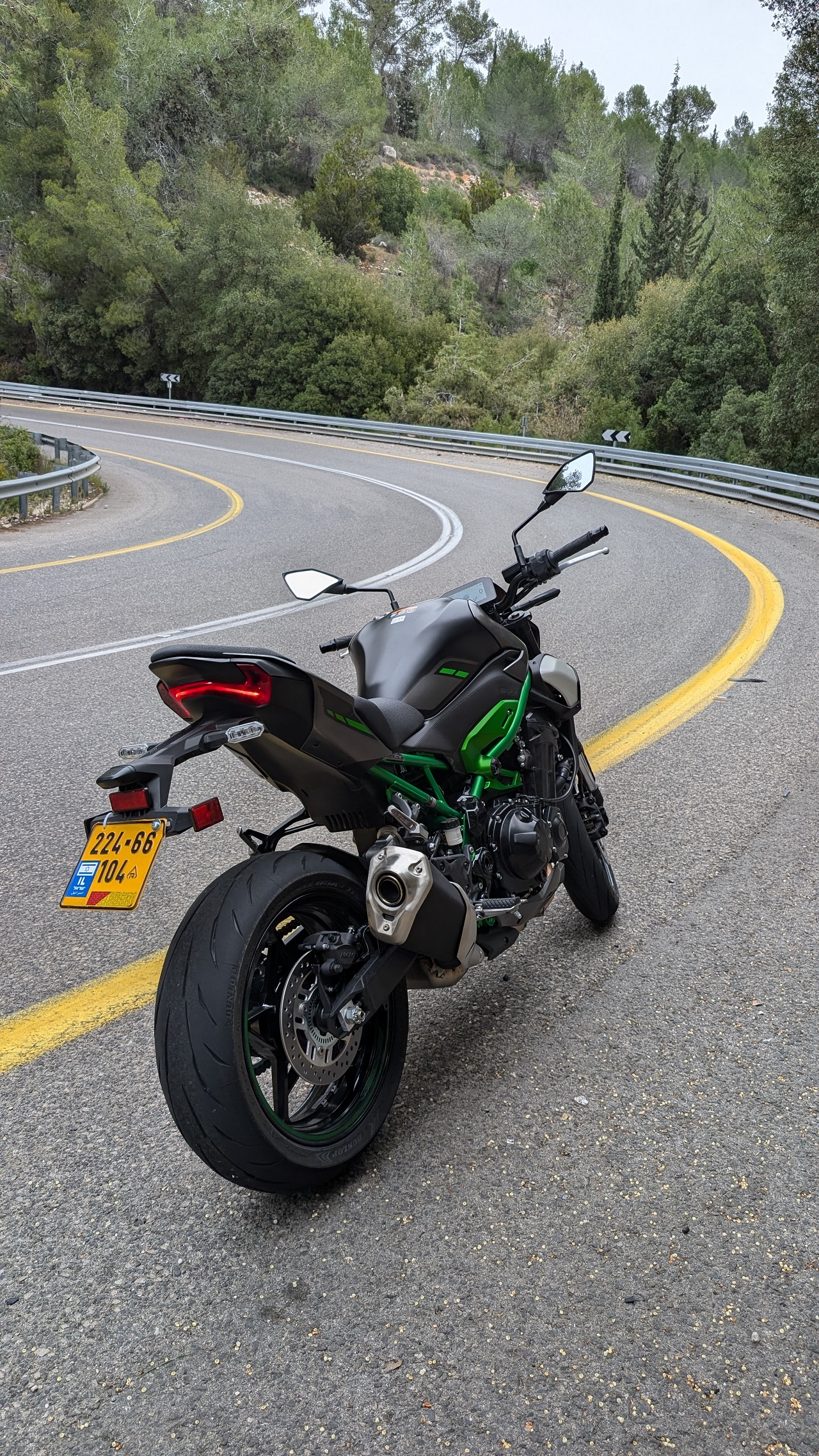 קוואסאקי Z900 במבחן דרכים