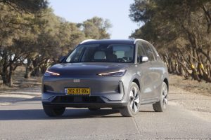 GEELY EX5 מבחן דרכים ג'ילי החדש