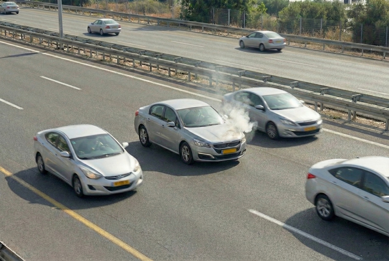 אתם נוהגים על כביש 6 במהירות חוקית של 110 קמ"ש כאשר לפתע פתאום, בלי כל התראה, המנוע נחלש ונדמה כאילו שהמכונית בולמת את עצמה ומאבדת מהירות