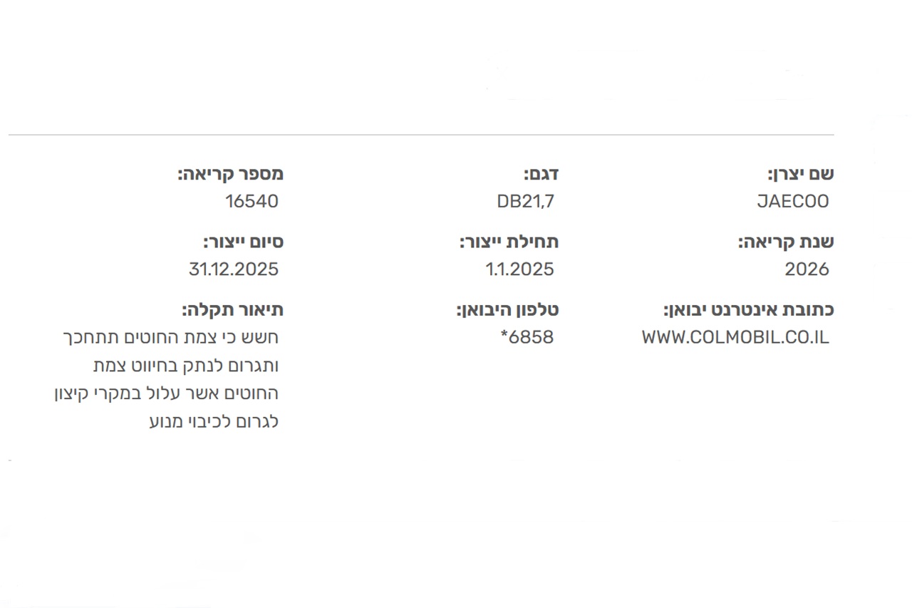 הפעם התיאור מציג את הבעיה בדרך סבירה: