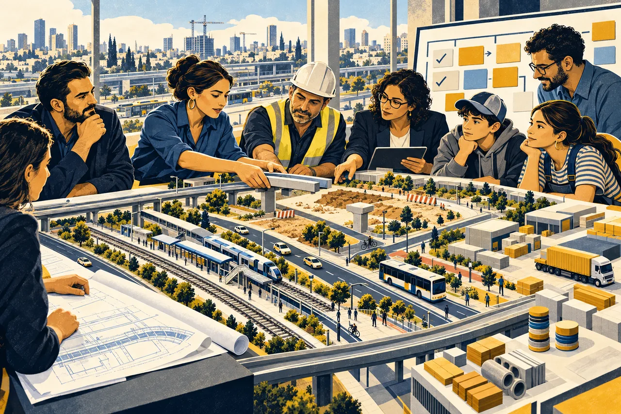 משרד התחבורה פרסם תוכנית אסטרטגית עד 2050, אבל נכתב בה שנדרשת הקמת 38 ועדות יישום ואנחנו למודי ניסיון מ-27 שנים של תוכניות שלא בוצעו.