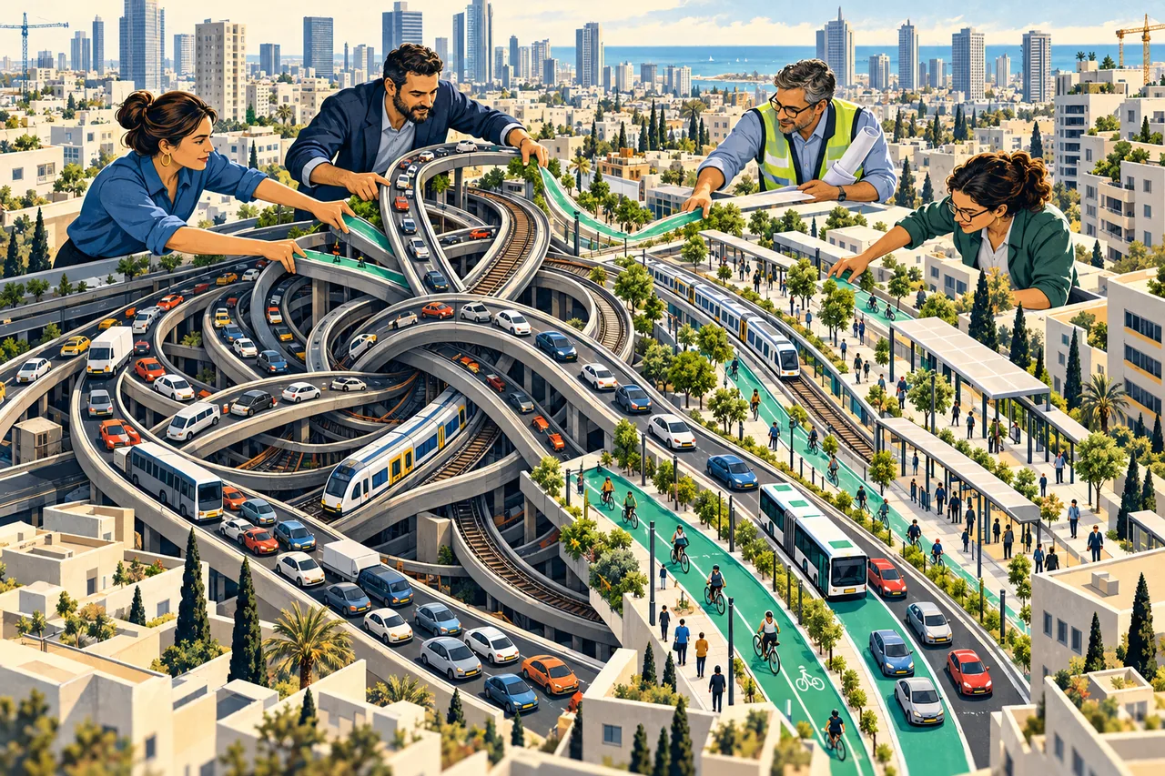 מדינת ישראל משקיעה עשרות מיליארדי שקלים בפרויקטים תחבורתיים שונים בכל שנה, אבל אף אחד מהם לא יפתור את הצורך באיזון בין ביקוש לנסיעות להיצע של תחבורה