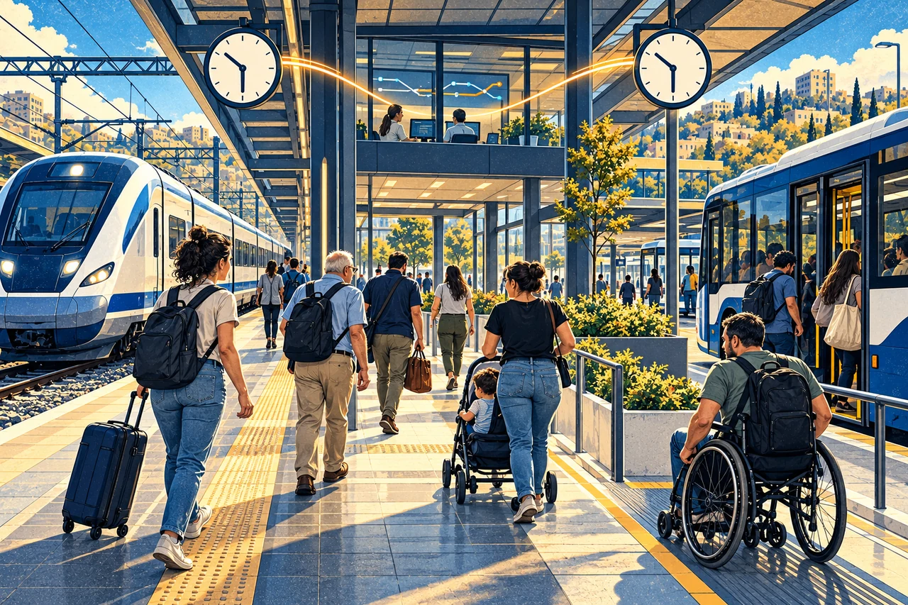 ניצול אפקטיבי של משאבים: התאמת היצע השירות לביקושים, תוך התחשבות בזמינות צי הרכב, הנהגים והתקציב